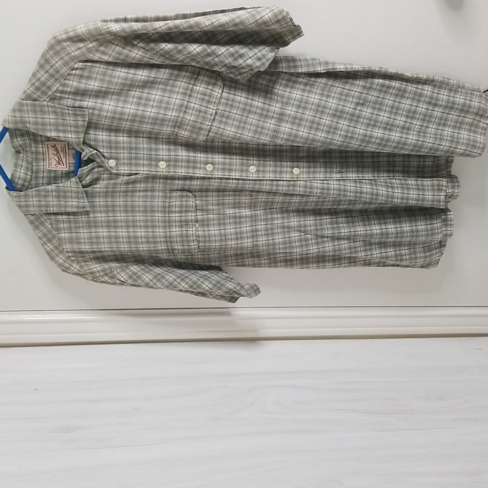 MENS Woodrich Large button down shirt